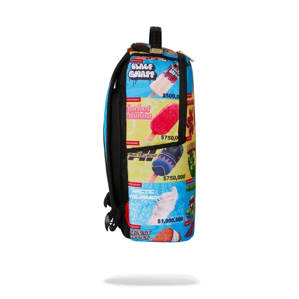 Sprayground Characters Ice Cream Truck DLXR Backpack Unisex Multi Graphic SPR109